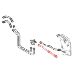 Durite d'huile pour Porsche 911 Carrera 3.2 (1984-1989)