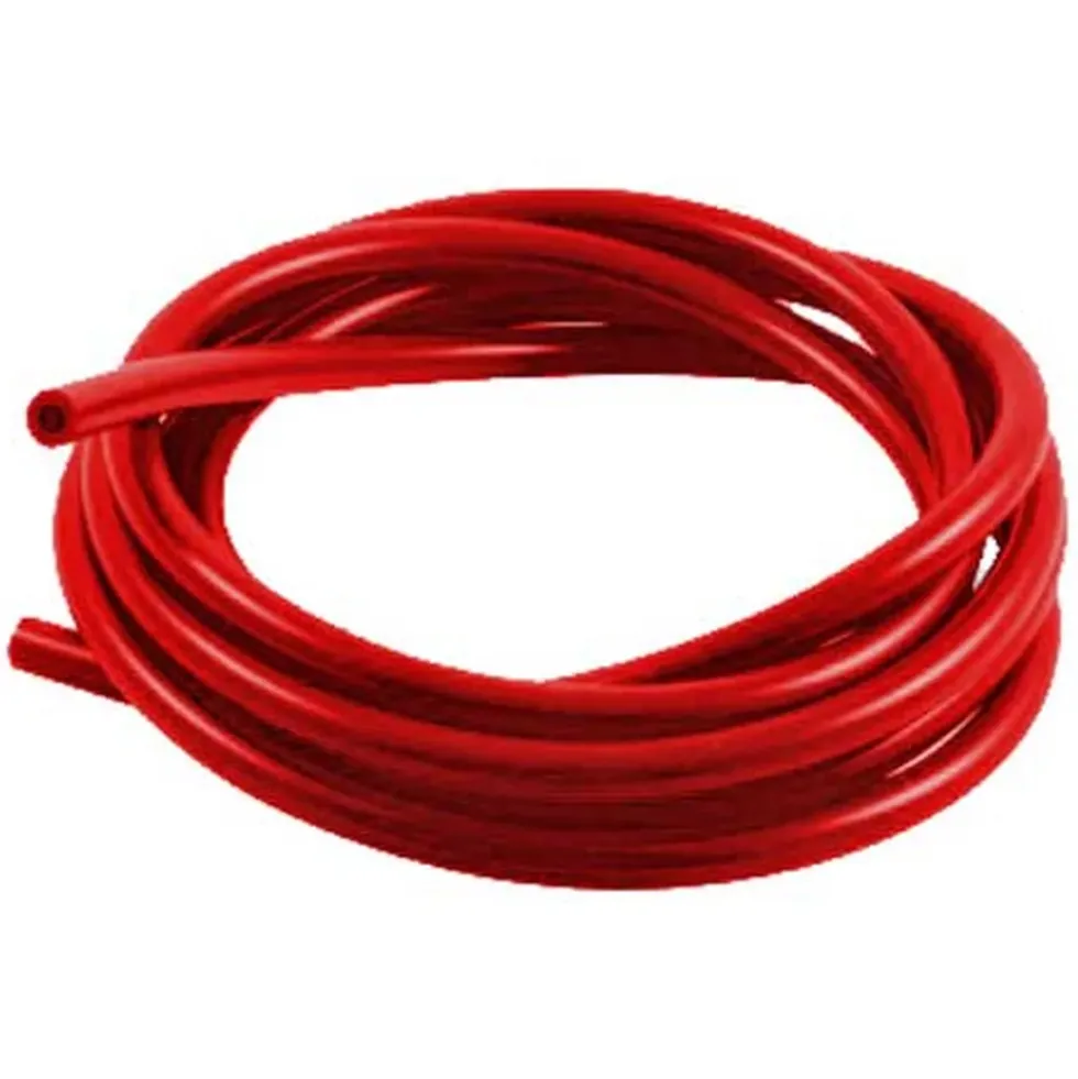 Durite rouge de mise à l'air SAMCO en silicone - 3 mètres - 4mm