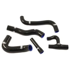 Durites d'eau SAMCO noir brillant pour VW Golf 1 GTi Berline 1600 (EG), 5 pièces