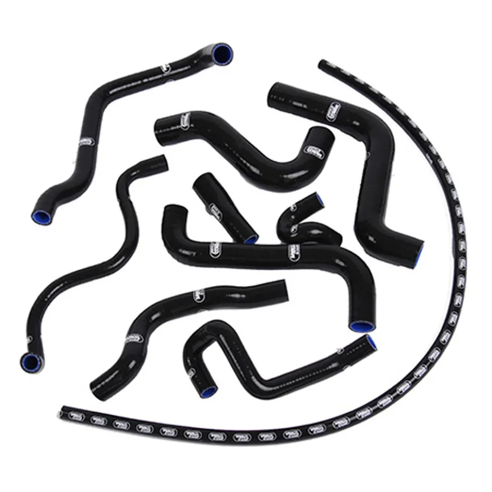 Durites d'eau SAMCO noires pour Volkswagen Golf 2 GTi 8s