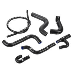 Durites d'eau SAMCO noires pour VW Golf 1 GTi Berline 1800 (DX, 8 pièces