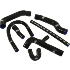 Durites d'eau SAMCO noires pour Golf 2 GTi 16s, 7 pièces