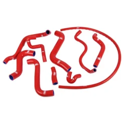 Durites d'eau SAMCO Rouges pour Golf 2 GTi 8s