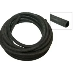 Durite tressée toile 12 mm - au mètre