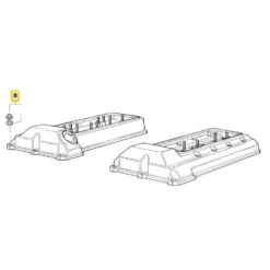 Ecrou à chape pour couvre culasse Bmw Série 7 E38 (07/1993-07/2001) - v8