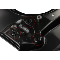 Ecrou à souder DANSK de tôle de soubassement pour Porsche 911 type F et 912 (1965-1973)