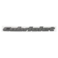 Emblème adhésif CABRIOLET chromé de face arrière pour VW Golf 3 Cabriolet (07/1993-05/1998)