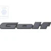 Emblème adhésif GOLF bleu sur fond noir de face arrière pour VW Golf 3 série limitée Pink Floyd (1992-1995)