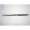 Emblème adhésif PASSAT GLS chromé sur fond noir pour hayon et malle arrière de VW Passat B4 Berline et Variant CL (10/1993-12/1996) - version USA