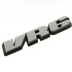Emblème adhésif VR6 chromé de face arrière ou de coffre pour VW Golf 3 Corrado Passat B3 et B4 (04/1991-08/1997)