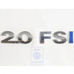 Emblème de hayon "2.0 FSI" pour VW Touran (2003-2005)