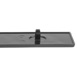 Emblème GOLF GTI argent sur fond noir de coffre pour VW Golf 1 GTI (06/1976-12/1983)