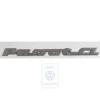 Emblème PASSAT CL chromé sur fond noir pour hayon et malle arrière de VW Passat B3 Berline et Variant CL (02/1988-09/1993)