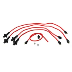 Faisceau d'allumage TAYLOR Silicone Rouge pour moteur Type 1