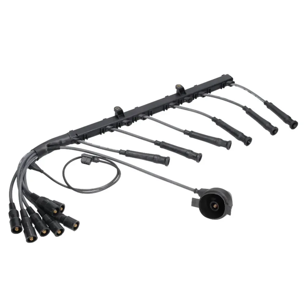 Faisceau de fils de bougies pour BMW Série 3 E30 Berline Coupé Touring et Cabriolet 6 cylindres phase 1 (-08/1987) - moteurs M20B20 M20B25 M20B27