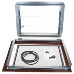 Fenêtre latérale complète à louvres pour VOLKSWAGEN Combi Split Brazil (1957-1975)