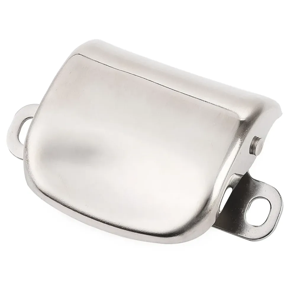 Fermeture intérieure de glace basculante pour 2CV fourgonnette - inox