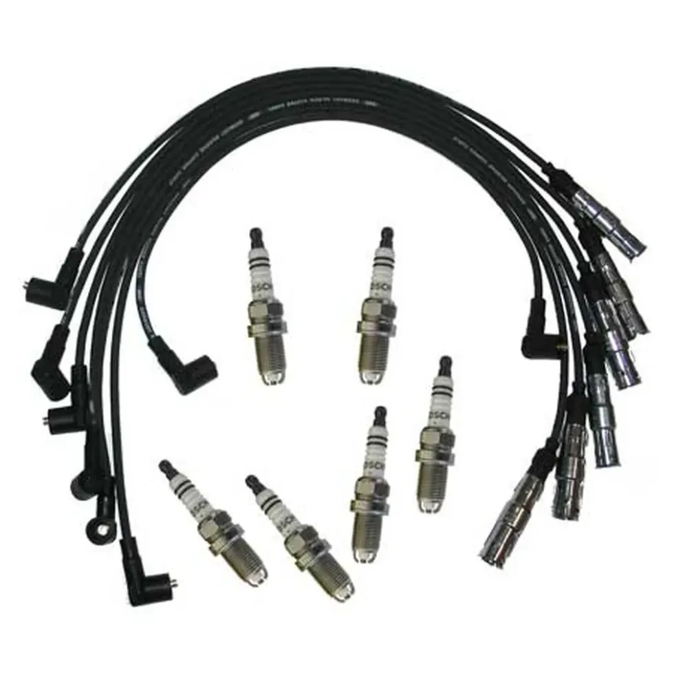 Fils de bougies + 6 bougies pour Golf 3, Corrado et Passat 3 VR6