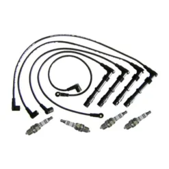 Fils de bougies + 4 bougies pour Golf 2, Corrado et Passat 3 1.8 16S