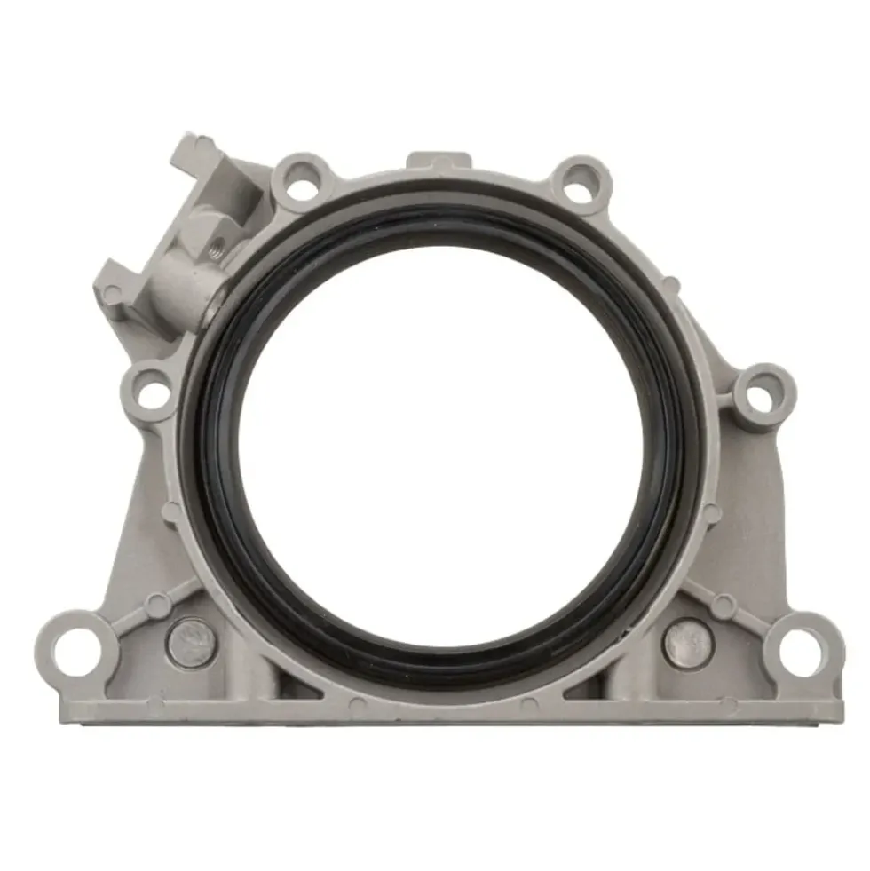Flasque avec joint spi de vilebrequin FEBI côté embrayage pour BMW Série 1 E87 (02/2003-02/2007) - m47n2
