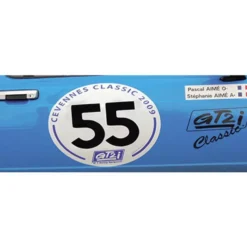 Fond blanc autocollant rond - Dia: 460mm pour numéros