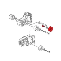 Galet tendeur arrière de courroie pour Porsche 987 Cayman (2006-2008) - Tiptronic