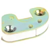 Gâche de serrure de porte chromatée pour Porsche 911 type F, G et 912 (1973-1989) - côté droit
