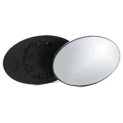 Glace convexe chauffante de rétroviseur droit pour MINI II R50 R53 Berline et R52 Cabriolet (09/2000-07/2008)