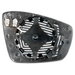 Glace de rétroviseur gauche pour Volkswagen Polo V (6R)