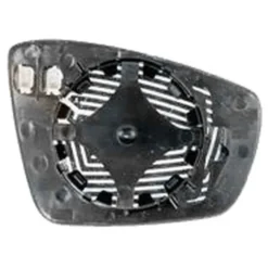 Glace de rétroviseur gauche pour Volkswagen Polo V (6R) Chauffant