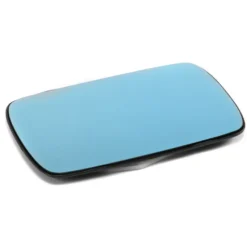 Glace teintée bleu de rétroviseur gauche pour BMW Série 3 E30 (12/1981-02/1994) - non chauffante