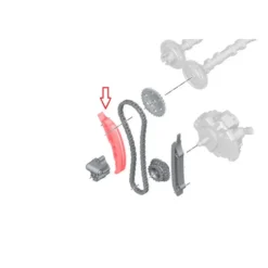 Glissière sur chaine de distribution pour Bmw X5 E70 et Lci (02/2006-06/2013) - M57N2