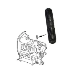 Goujon 8 x 38 mm pour échappement et radiateur d'huile Type 1