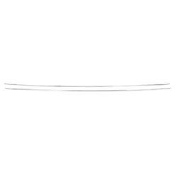 Gouttières de toit chromées pour Mercedes W110 et W111 berline