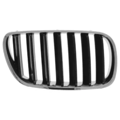 Grille de calandre droite noire pourtour chromé pour BMW X3 E83 LCI (02/2006-08/2010)