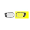 Grille de calandre gauche chromée pour BMW Série 3 E46 Berline et Touring phase 2 (09/2001-) - côté conducteur
