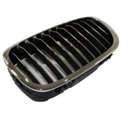 Grille de calandre gauche chromée pour BMW Série 3 E46 Coupé et Cabriolet phase 2 (04/2003-) - côté conducteur