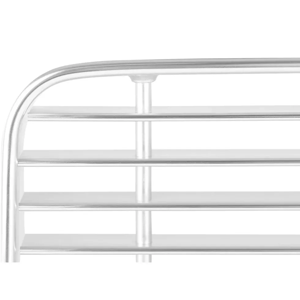 Grille de capot moteur chromée pour Porsche 356 BT6 et C (1962-1965)