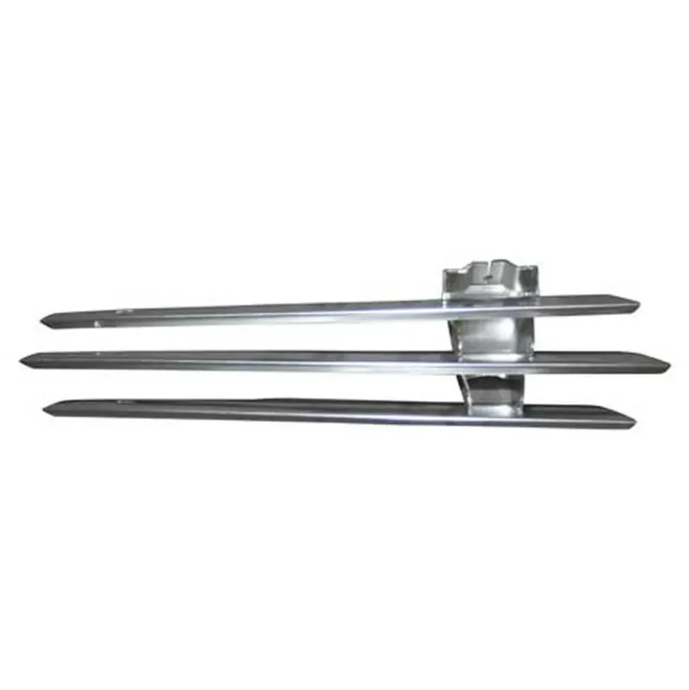 Grille inférieure chromée pour Porsche 356 B et C (1960-1965) - côté gauche