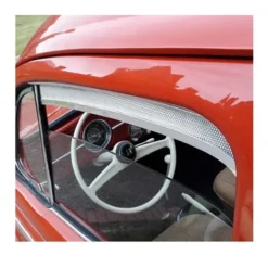 Grilles d'aération en alu poli sur portes pour Volkswagen Coccinelle ->64