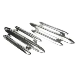 Grilles de klaxon chromée "KOCH" pour Volkswagen Coccinelle 53 ->73 - 2 pièces"