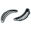 Grilles latérales noir / inox sur carrosserie pour Volkswagen Coccinelle (08/1970-), paire