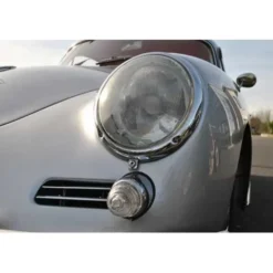Grille supérieure de klaxon chromée pour Porsche 356 B et C (1960-1965) - côté gauche
