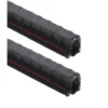 Guides de vitre verticaux petits modèles pour Volkswagen Coccinelle Berline (03/1952-07/1964) & Type 3 (04/1961-07/1965), la paire