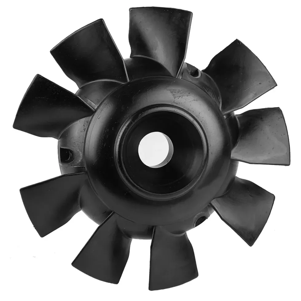 Hélice de ventilateur 9 pales pour Dyane - Noire