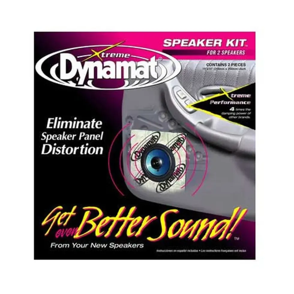 Insonorisant Dynamat Xtreme kit pour haut-parleurs