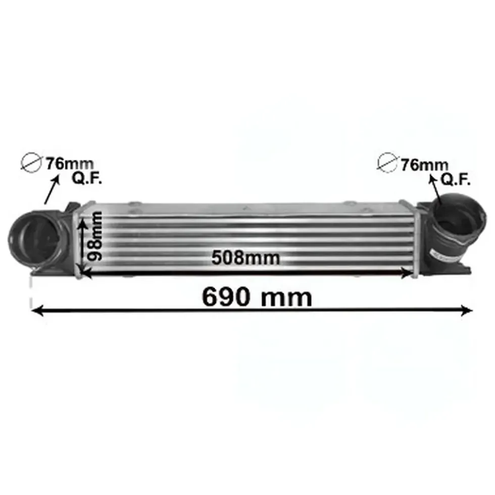 Intercooler pour BMW E90/E91/E92/E93 LCI Diesel
