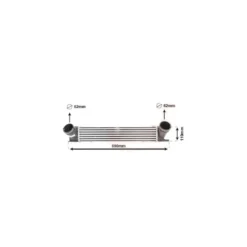 Intercooler pour BMW série 1 E81-E82-E87-E88 Diesel