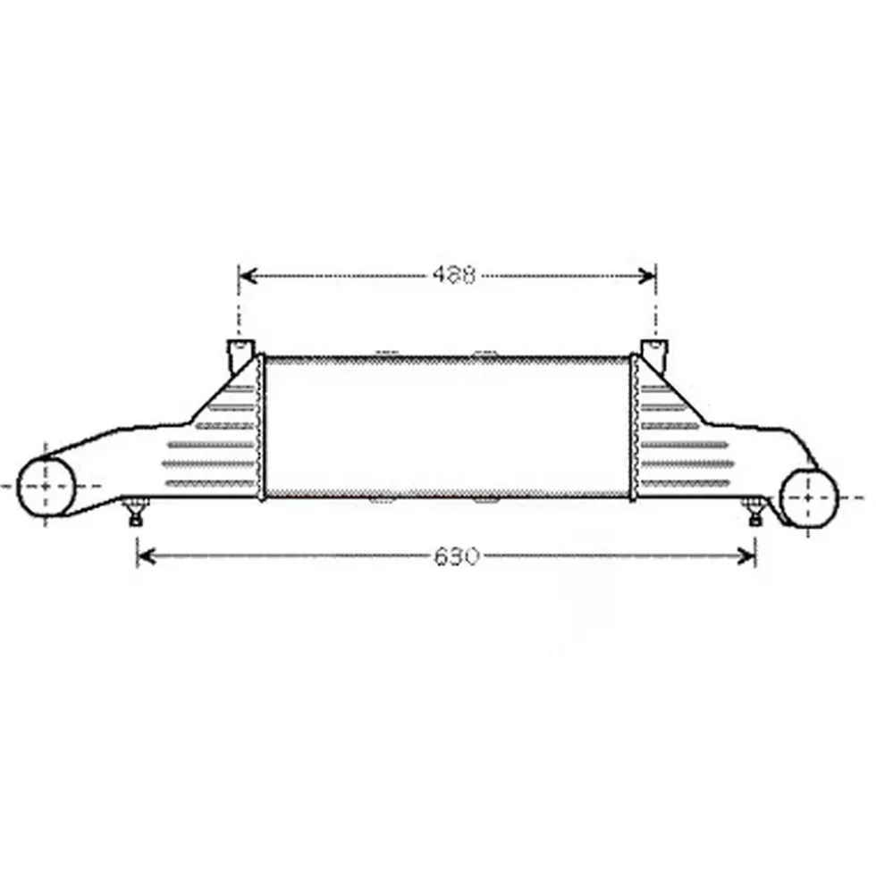 Intercooler pour Mercedes Classe C (W202)
