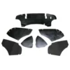 Isolants pare-feu de compartiment moteur Q+ pour VW Karmann-Ghia 56 ->74 - 7 pièces